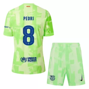 Dres FC Barcelona Pedri 8 Dječji Treći 2024/25 Dres FC Barcelona Pedri 8 Dječji Treći 2024/25