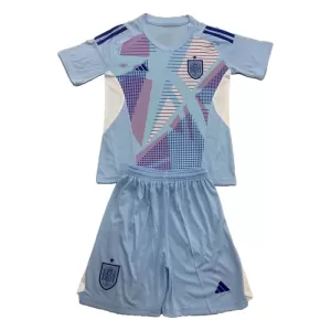 Dres Španjolska Golmanski Dječji UEFA Euro 2024 Plava Dres Španjolska Golmanski Dječji UEFA Euro 2024 Plava