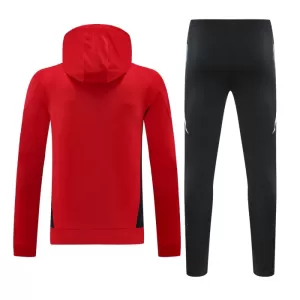 Manchester United Komplet trenirke s kapuljačom 2024/25 Crvena