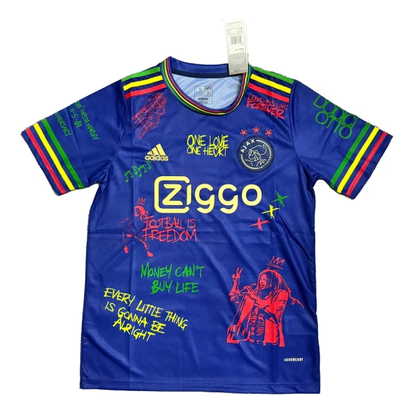 Dres Ajax Amsterdam x Bob Marley 2024/25 Plava Dres Ajax Amsterdam x Bob Marley 2024/25 Plava