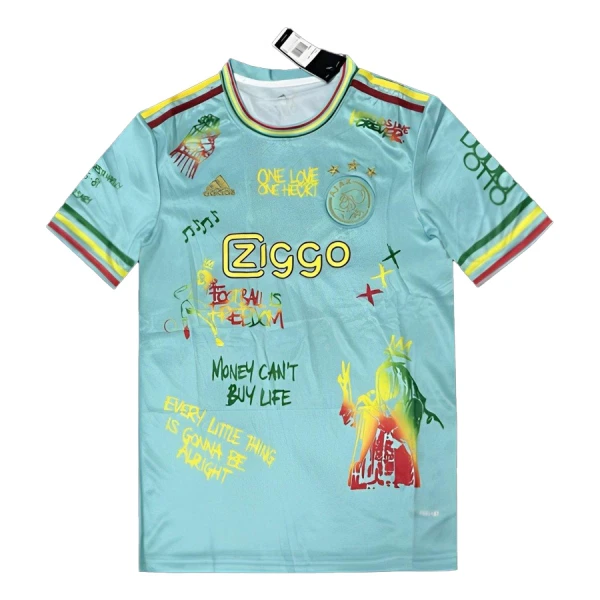 Dres Ajax Amsterdam x Bob Marley 2024/25 Plava Dres Ajax Amsterdam x Bob Marley 2024/25 Plava