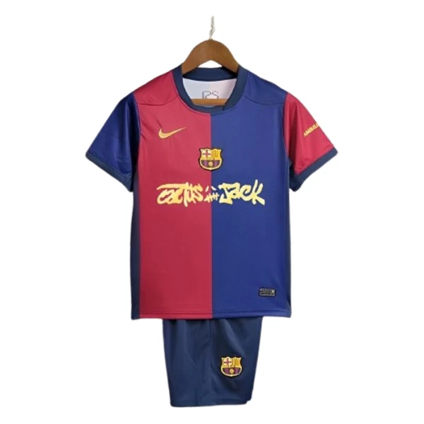 Dres FC Barcelona x Travis Scott Dječji Domaći 2024/25 Dres FC Barcelona x Travis Scott Dječji Domaći 2024/25