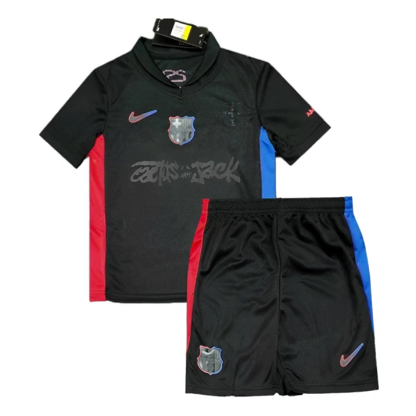 Dres FC Barcelona x Travis Scott Dječji Gostujući 2024/25 Dres FC Barcelona x Travis Scott Dječji Gostujući 2024/25