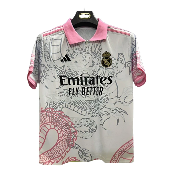 Dres Real Madrid 2025/26 Dragon Bijela Dres Real Madrid 2025/26 Dragon Bijela