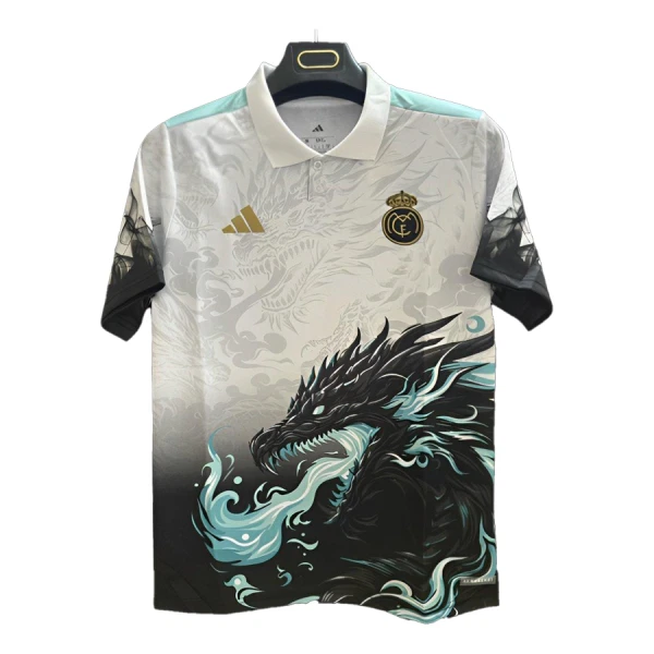 Dres Real Madrid 2025/26 Dragon Bijela Dres Real Madrid 2025/26 Dragon Bijela