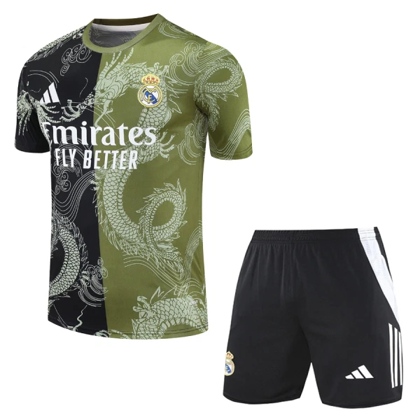 Dres Real Madrid Dječji 2024/25 Dragon Zelena Dres Real Madrid Dječji 2024/25 Dragon Zelena