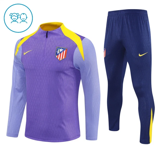 Atlético Madrid Komplet Trenirke za Treniranje Dječji 2025/26 Ljubičica Atlético Madrid Komplet Trenirke za Treniranje Dječji 2025/26 Ljubičica
