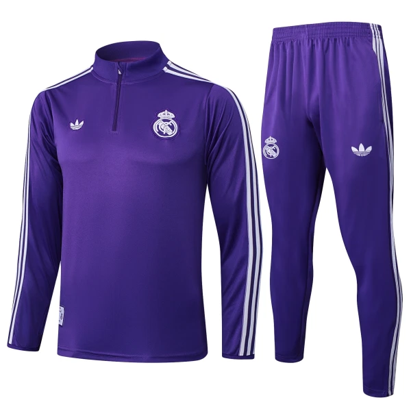 Real Madrid Komplet Trenirke za Treniranje 2025/26 Ljubičica Real Madrid Komplet Trenirke za Treniranje 2025/26 Ljubičica