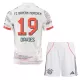 Dres FC Bayern Munich Alphonso Davies 19 Dječji Gostujući 2025/26 Dres FC Bayern Munich Alphonso Davies 19 Dječji Gostujući 2025/26