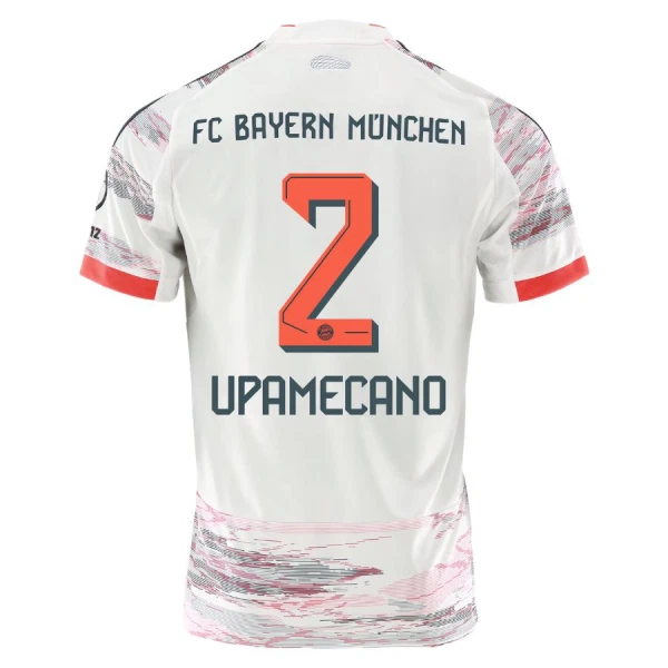 Dres FC Bayern Munich Dayot Upamecano 2 Gostujući 2025/26 Dres FC Bayern Munich Dayot Upamecano 2 Gostujući 2025/26