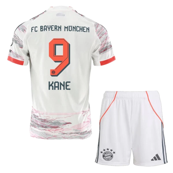 Dres FC Bayern Munich Harry Kane 9 Dječji Gostujući 2025/26 Dres FC Bayern Munich Harry Kane 9 Dječji Gostujući 2025/26