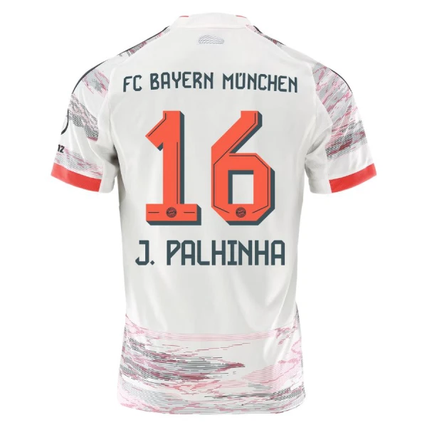 Dres FC Bayern Munich J. Palhinha 16 Gostujući 2025/26 Dres FC Bayern Munich J. Palhinha 16 Gostujući 2025/26