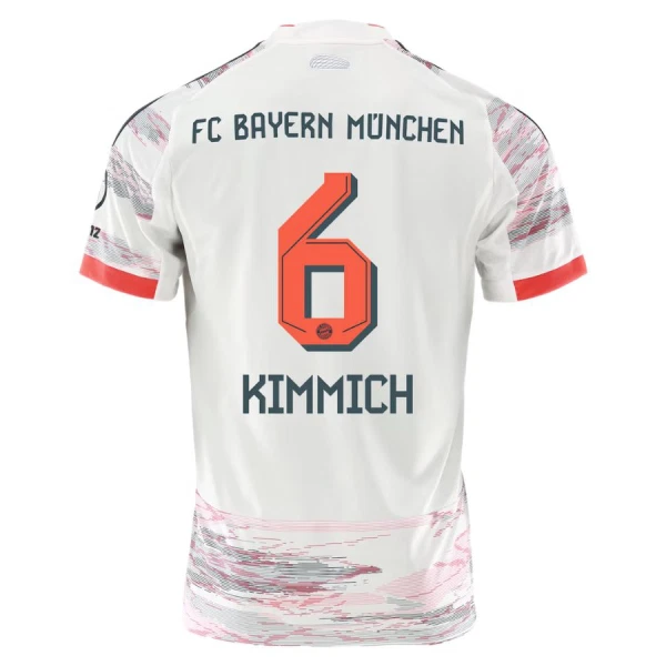 Dres FC Bayern Munich Joshua Kimmich 6 Gostujući 2025/26 Dres FC Bayern Munich Joshua Kimmich 6 Gostujući 2025/26