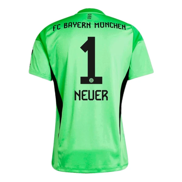 Dres FC Bayern Munich Manuel Neuer 1 Golmanski 2025/26 Zelena Dres FC Bayern Munich Manuel Neuer 1 Golmanski 2025/26 Zelena