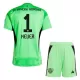 Dres FC Bayern Munich Manuel Neuer 1 Golmanski Dječji 2025/26 Zelena Dres FC Bayern Munich Manuel Neuer 1 Golmanski Dječji 2025/26 Zelena