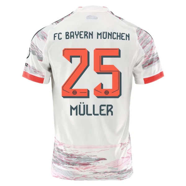 Dres FC Bayern Munich Thomas Müller 25 Gostujući 2025/26 Dres FC Bayern Munich Thomas Müller 25 Gostujući 2025/26