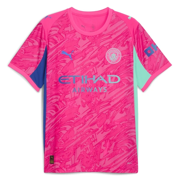 Dres Manchester City Golmanski 2025/26 Ružičasta Dres Manchester City Golmanski 2025/26 Ružičasta