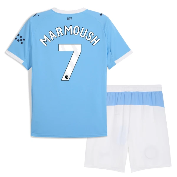 Dres Manchester City Marmoush 7 Dječji Domaći 2025/26 Dres Manchester City Marmoush 7 Dječji Domaći 2025/26
