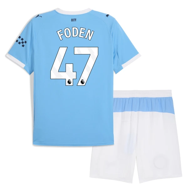 Dres Manchester City Phil Foden 47 Dječji Domaći 2025/26 Dres Manchester City Phil Foden 47 Dječji Domaći 2025/26