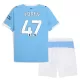 Dres Manchester City Phil Foden 47 Dječji Domaći 2025/26 Dres Manchester City Phil Foden 47 Dječji Domaći 2025/26