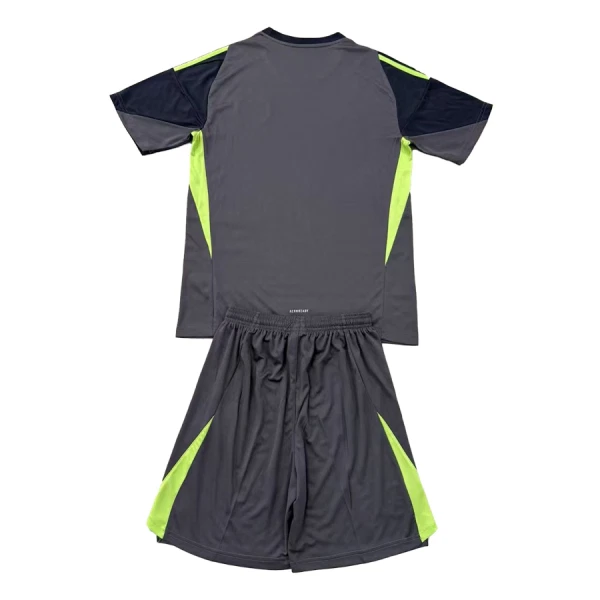 Dres Manchester United Golmanski Dječji 2025/26 Crno