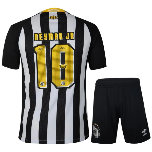 Dres Santos FC Neymar JR 10 Dječji Gostujući 2025/26 Dres Santos FC Neymar JR 10 Dječji Gostujući 2025/26