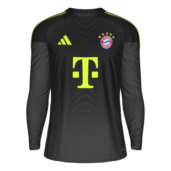 Dres FC Bayern Munich Golmanski 2025/26 Dugi Rukav Crno Dres FC Bayern Munich Golmanski 2025/26 Dugi Rukav Crno