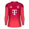 Dres FC Bayern Munich Golmanski 2025/26 Dugi Rukav Crvena