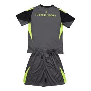 Dres FC Bayern Munich Golmanski Dječji 2025/26 Crno