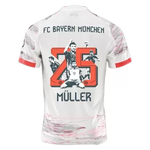 Dres FC Bayern Munich Thomas Müller 25 Gostujući 2025/26 Specifična Dres FC Bayern Munich Thomas Müller 25 Gostujući 2025/26 Specifična