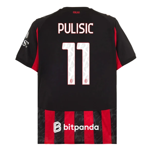 Dres AC Milan Christian Pulišić 11 Domaći 2025/26 Dres AC Milan Christian Pulišić 11 Domaći 2025/26
