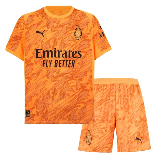 Dres AC Milan Golmanski Dječji 2025/26 Naranča Dres AC Milan Golmanski Dječji 2025/26 Naranča