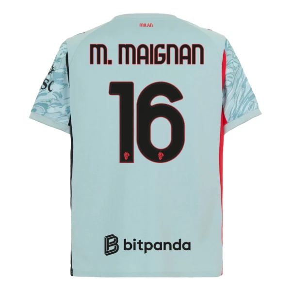 Dres AC Milan M. Maignan 16 Golmanski 2025/26 Plava Dres AC Milan M. Maignan 16 Golmanski 2025/26 Plava