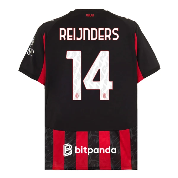 Dres AC Milan Reijnders 14 Domaći 2025/26 Dres AC Milan Reijnders 14 Domaći 2025/26