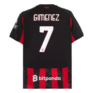 Dres AC Milan Santiago Gimenez 7 Domaći 2025/26