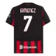 Dres AC Milan Santiago Gimenez 7 Domaći 2025/26 Dres AC Milan Santiago Gimenez 7 Domaći 2025/26