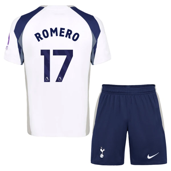 Dres Tottenham Hotspur Cristian Romero 17 Dječji Domaći 2025/26 Dres Tottenham Hotspur Cristian Romero 17 Dječji Domaći 2025/26