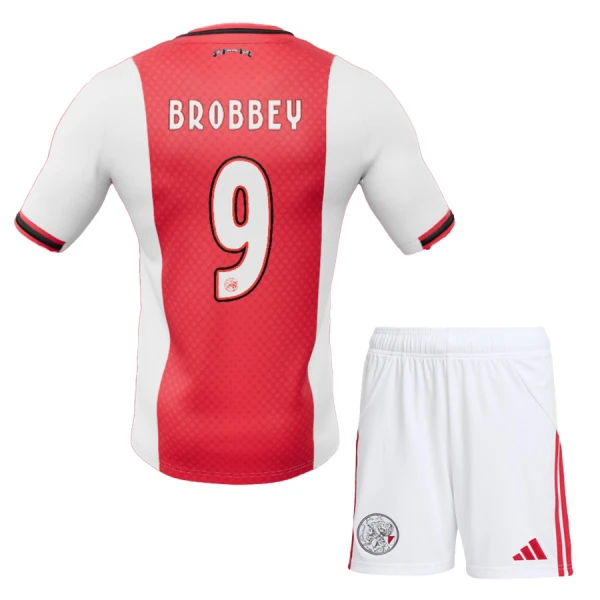 Dres Ajax Amsterdam Brobbey 9 Dječji Domaći 2025/26 Dres Ajax Amsterdam Brobbey 9 Dječji Domaći 2025/26