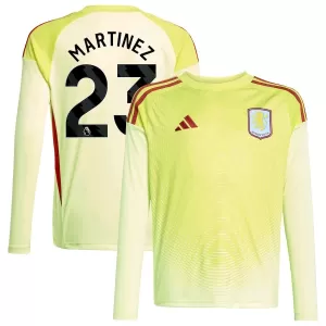 Dres Aston Villa Emiliano Martínez 23 Golmanski 2025/26 Dugi Rukav Dres Aston Villa Emiliano Martínez 23 Golmanski 2025/26 Dugi Rukav