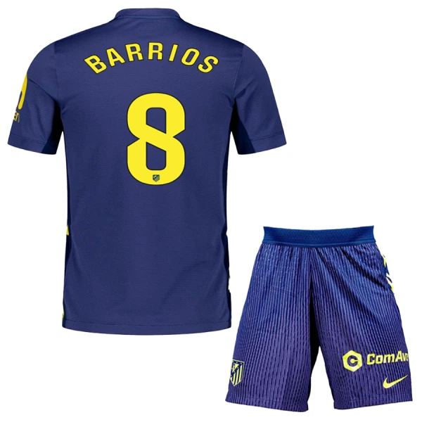 Dres Atlético Madrid Barrios 8 Dječji Gostujući 2025/26 Dres Atlético Madrid Barrios 8 Dječji Gostujući 2025/26