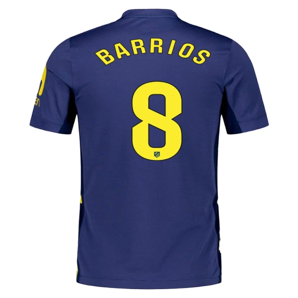 Dres Atlético Madrid Barrios 8 Gostujući 2025/26 Dres Atlético Madrid Barrios 8 Gostujući 2025/26
