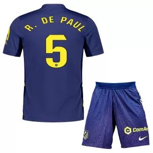 Dres Atlético Madrid Rodrigo de Paul 5 Dječji Gostujući 2025/26