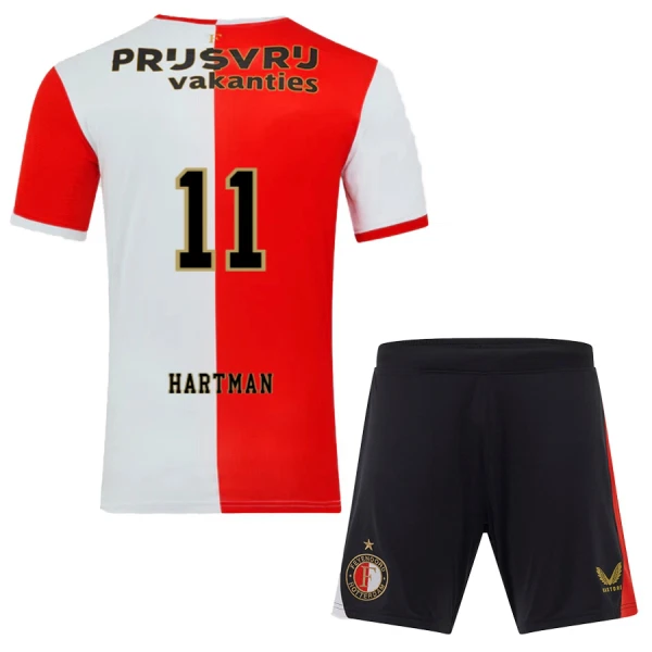 Dres Feyenoord Rotterdam Hartman 11 Dječji Domaći 2025/26 Dres Feyenoord Rotterdam Hartman 11 Dječji Domaći 2025/26