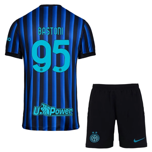 Dres Inter Milan Bastoni 95 Dječji Domaći 2025/26 Dres Inter Milan Bastoni 95 Dječji Domaći 2025/26