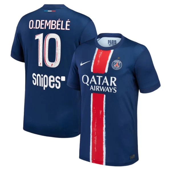 Dres Paris Saint-Germain 1 Star Ousmane Dembélé 10 Domaći 2024/25 Dres Paris Saint-Germain 1 Star Ousmane Dembélé 10 Domaći 2024/25