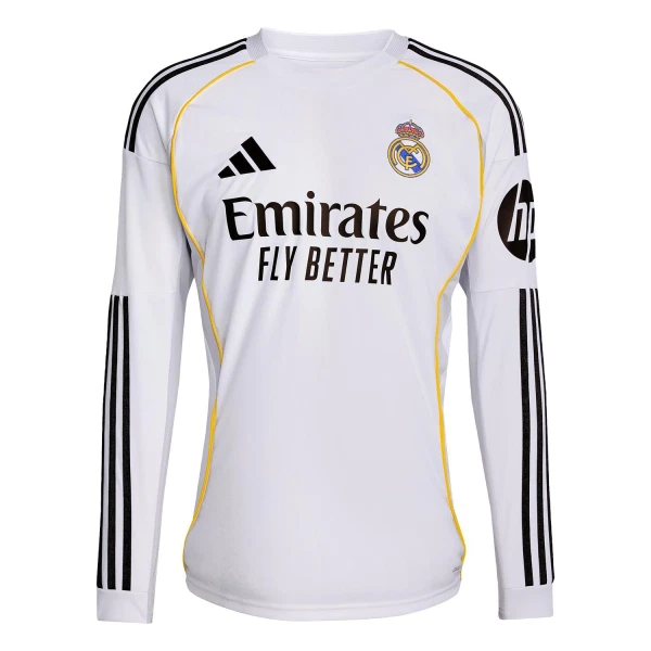 Dres Real Madrid Domaći 2025/26 Dugi Rukav Dres Real Madrid Domaći 2025/26 Dugi Rukav