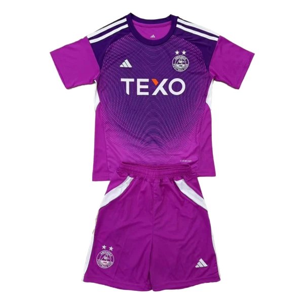 Dres Aberdeen Golmanski Dječji 2025/26 Ljubičica Dres Aberdeen Golmanski Dječji 2025/26 Ljubičica