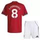 Dres Manchester United Bruno Fernandes 8 Dječji Domaći 2025/26 Dres Manchester United Bruno Fernandes 8 Dječji Domaći 2025/26
