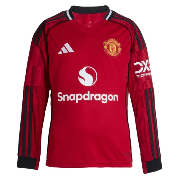 Dres Manchester United Domaći 2025/26 Dugi Rukav Dres Manchester United Domaći 2025/26 Dugi Rukav