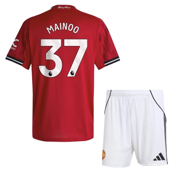 Dres Manchester United Mainoo 37 Dječji Domaći 2025/26 Dres Manchester United Mainoo 37 Dječji Domaći 2025/26